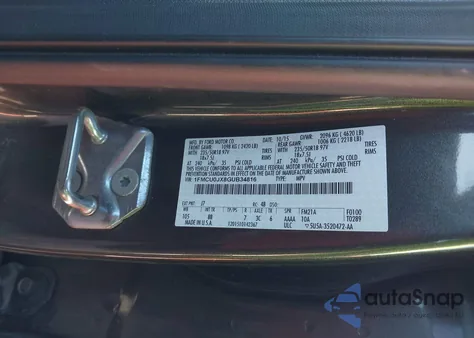 2016 Ford Escape Titanium из США, поврежденный, VIN 1FMCU0JX8GUB34816